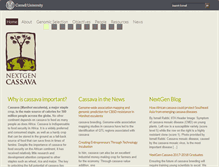 Tablet Screenshot of nextgencassava.org